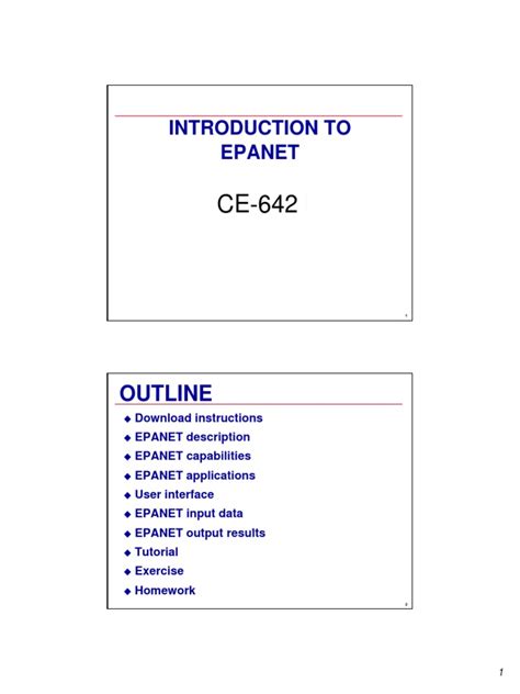 Image result for Epanet Example Model