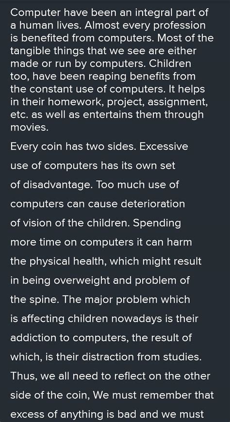 write an article on computer are a store house of knowledge and wisdom ...
