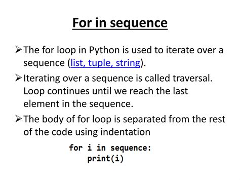 Image result for Use of Looping Statement Example in Python