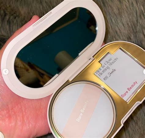 Buy Rare Beauty by Selena Gomez Blot & Glow Touch-up Kit Blotting ...