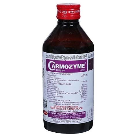 Buy Carmozyme Liquid online | Uses, Side Effects, Price and substitutes ...