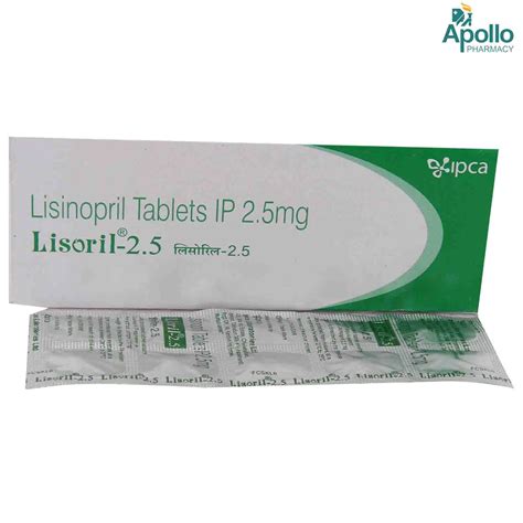 Lisoril 2.5 Tablet 10's Price, Uses, Side Effects, Composition - Apollo ...