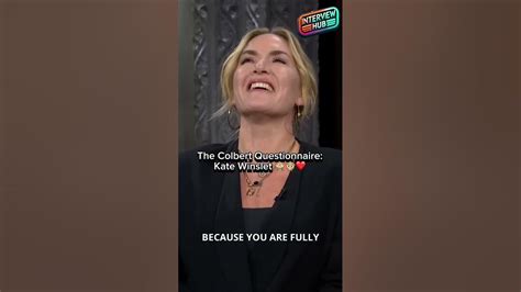 Image result for YouTube Colbert Questionnaire