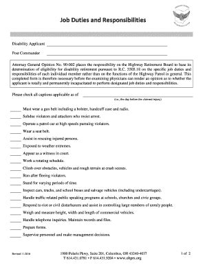 Fillable Online Highway Patrol Retirement System - Application for ...