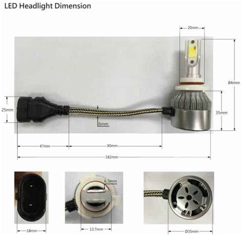 Techmax LED Headlight Conversion Kit Install 的图像结果