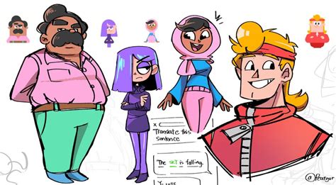 lily, zari, oscar, and eddy (duolingo) drawn by peargor | Danbooru