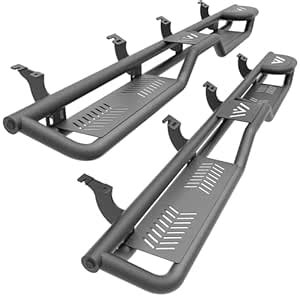 YZONA Two Raised Steps Running Boards Side Steps Compatible with 2022 ...