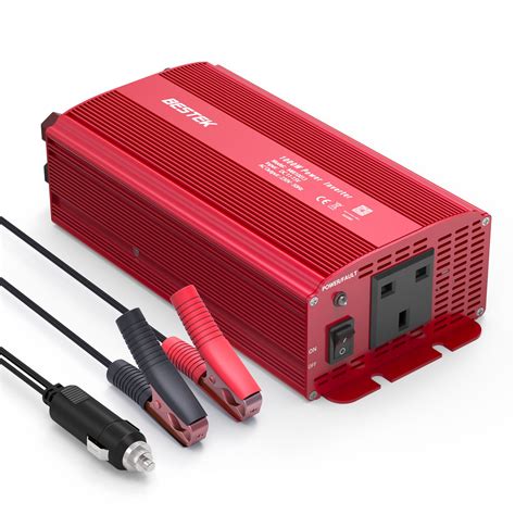 BESTEK 1000W Power Inverter DC 12V to AC Outlet 230V 240V