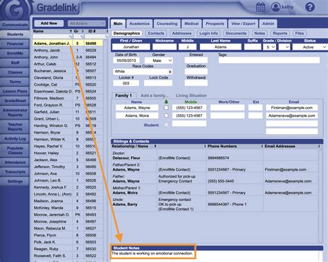 IEPs and 504 plans in Gradelink : Gradelink Support Community