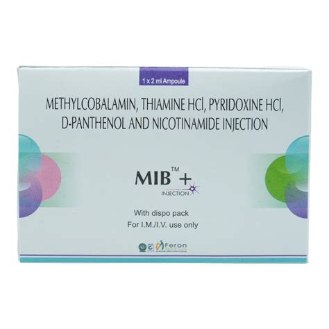 Buy Mib Plus Injection 2 ml online | Uses, Side Effects, Price and ...