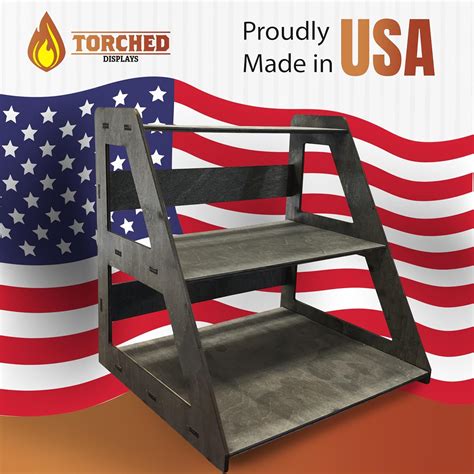TORCHEDDISPLAYS Torched 3-Tier Retail Table Display Stand with India | Ubuy