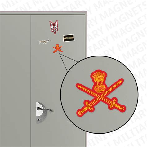 Shop Indian Army Logo Mini Fridge Magnet Online - DeltaTac – DeltaTac.shop