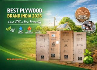 Best Plywood Brand India 2026 – Low VOC & Eco-Friendly – Amulya Mica