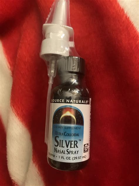 Source Naturals Ultra Colloidal Silver Nasal Spray 10 PPM 1 Fl. Oz. | eBay