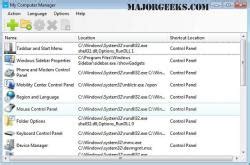 My Computer Manager 的图像结果