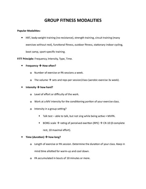 Image result for Exercise Modalities