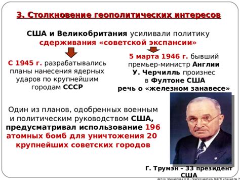 Место и роль СССР в послевоенном мире