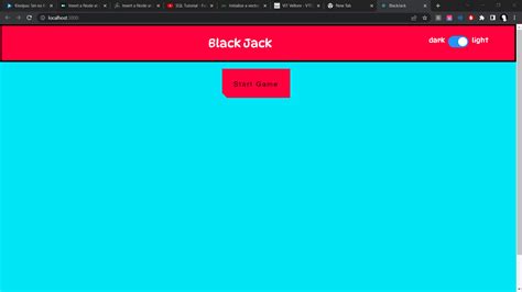 Blackjack JavaScript 的图像结果