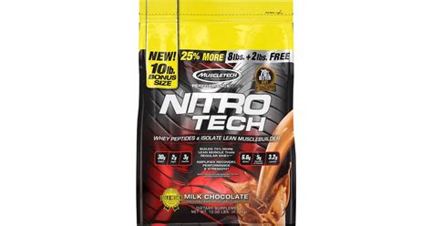 Image result for MuscleTech Nitro-Tech Whey Isolate