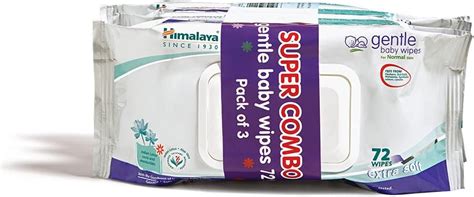 Himalaya Gentle Baby Wipes, 72 Wipes,White : Amazon.in: Baby Products