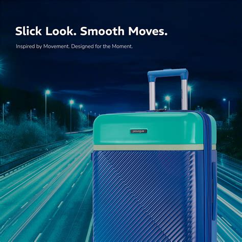 Buy Medium Suitcase Linea Provogue Blue | Provogue