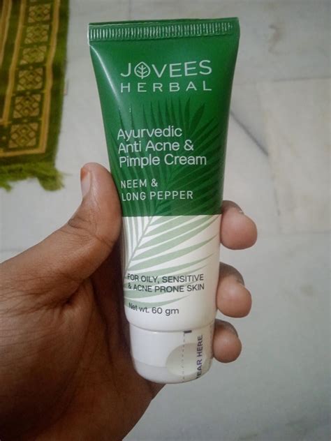 Buy Jovees Herbal Anti Acne & Pimple Cream For Reduced Acne, Dark Spot ...