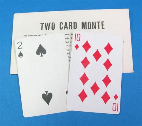 Image result for Two Card Monte Explained