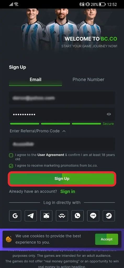 Sign Up & Login at BC Game – Quick Registration and Verification