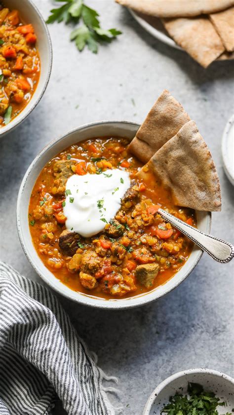 Moroccan Spiced High Protein Stew