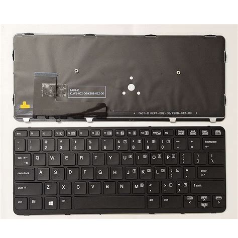 Laptop Replacement US Layout Backlit Keyboard for HP EliteBook 720 G1 ...