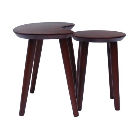 Convo Teak Wood Coffee Table (Brown)