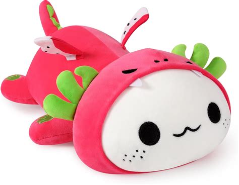 Onsoyours Cute Axolotl Dragon Fruit Plush, Soft Stuffed Animals Axolotl ...