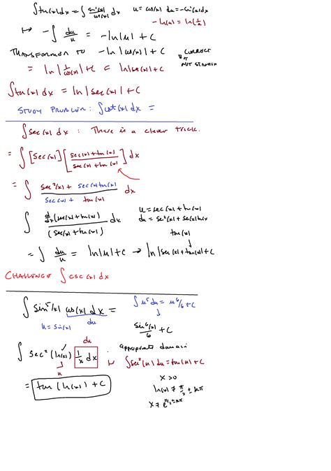 Definite Integrals with Trig Functions 的图像结果