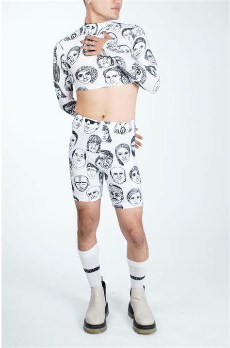 Second Skin Diversity Crop Top(White) – HUEMN