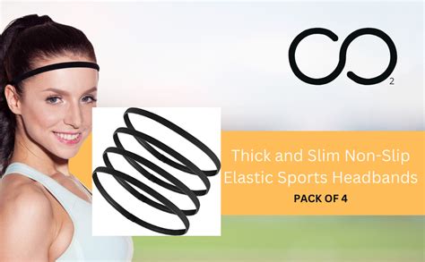 Wide Non-Slip Elastic Sports Headbands