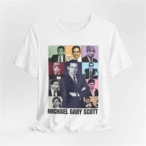 Michael Scott Shirt - Michael Gary Scott Shirt - the Office Tshirt ...