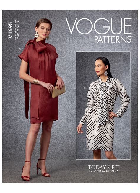 Vogue Pattern Tutorials 的图像结果
