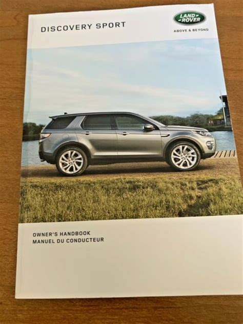LAND ROVER DISCOVERY SPORT HANDBOOK / OWNERS MANUAL 308 PAGES | eBay