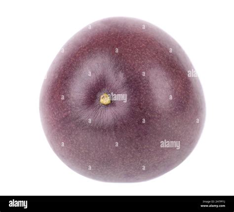 Passion fruit isolated on white background. Whole passionfruit or ...