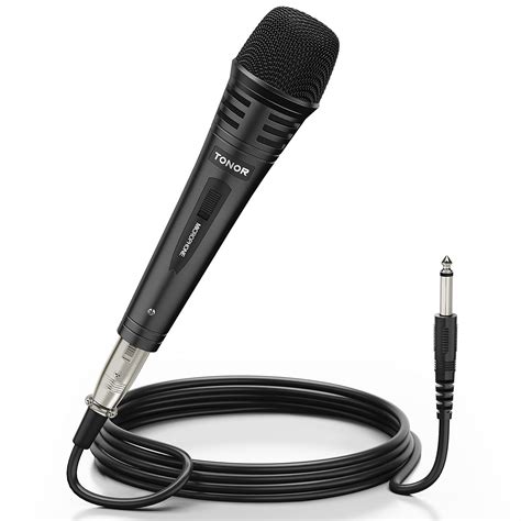 TONOR Dynamic Karaoke Microphone for Singing with 4.5m XLR Cable, Metal ...