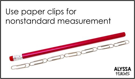 Image result for Measuring Using Paper Clips