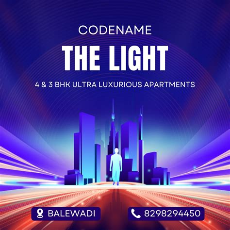 Codename The Light Balewadi | Luxury 3 & 4 BHK Homes