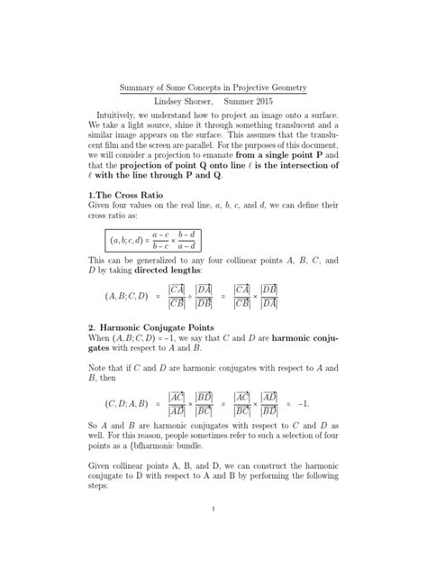Image result for Projective Geometry PDF