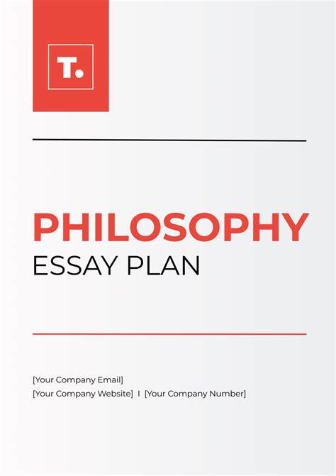 Free Essay Plan Templates, Editable and Printable