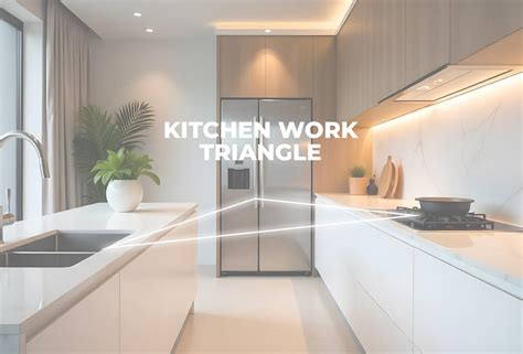 Image result for Kitchen Work Triangle Dimensions