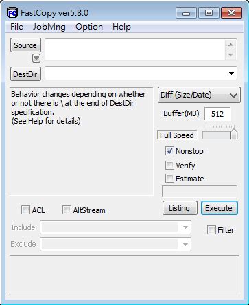 FastCopy Tutorial 的图像结果