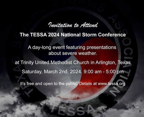 2024 TESSA National Storm Conference, Trinity United Methodist Church ...