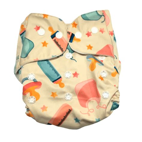 The Mom Store Baby Boo Print- Reusable Diaper - The Mom Store