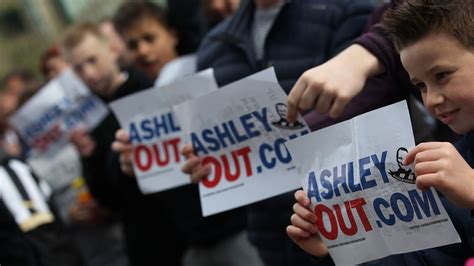 Newcastle fans protest against Mike Ashley in city centre | Football ...