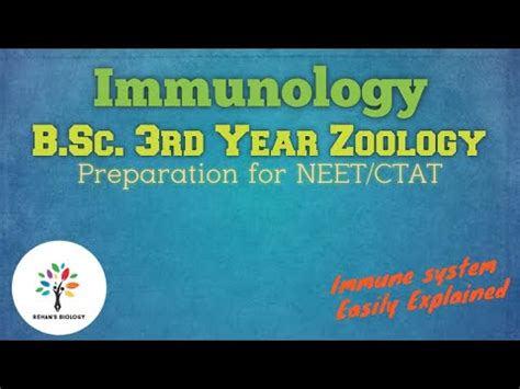 b.sc Immunology – Books & Notes PDF Download